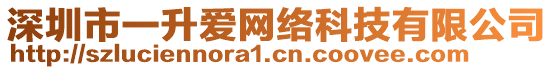 深圳市一升愛網(wǎng)絡科技有限公司