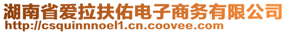 湖南省愛拉扶佑電子商務(wù)有限公司