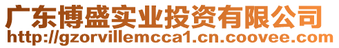 廣東博盛實業(yè)投資有限公司