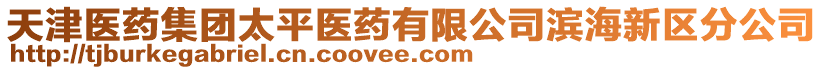 天津醫(yī)藥集團(tuán)太平醫(yī)藥有限公司濱海新區(qū)分公司