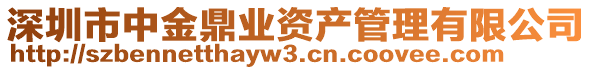 深圳市中金鼎業(yè)資產(chǎn)管理有限公司