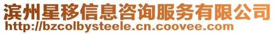 濱州星移信息咨詢服務(wù)有限公司