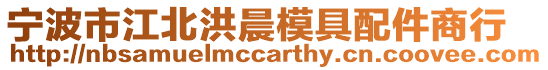 寧波市江北洪晨模具配件商行