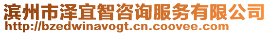 濱州市澤宜智咨詢服務有限公司