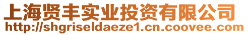 上海賢豐實業(yè)投資有限公司