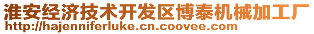 淮安經(jīng)濟(jì)技術(shù)開發(fā)區(qū)博泰機(jī)械加工廠