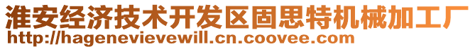 淮安經(jīng)濟技術(shù)開發(fā)區(qū)固思特機械加工廠