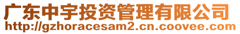 廣東中宇投資管理有限公司