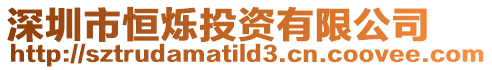 深圳市恒爍投資有限公司