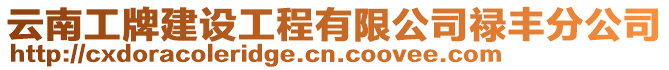 云南工牌建設工程有限公司祿豐分公司