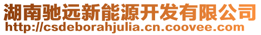 湖南馳遠新能源開發有限公司
