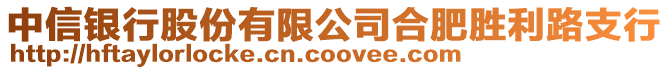 中信銀行股份有限公司合肥勝利路支行