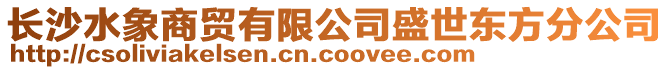 長沙水象商貿有限公司盛世東方分公司