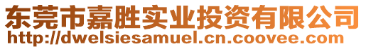 東莞市嘉勝實(shí)業(yè)投資有限公司