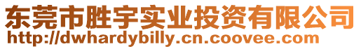 東莞市勝宇實業投資有限公司