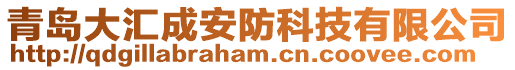 青島大匯成安防科技有限公司