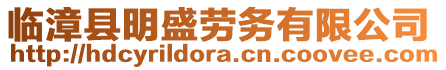 臨漳縣明盛勞務(wù)有限公司