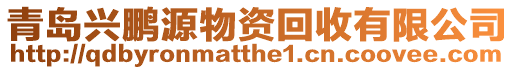青島興鵬源物資回收有限公司