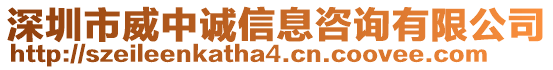 深圳市威中誠信息咨詢有限公司