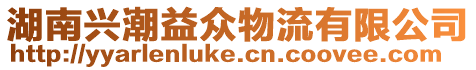 湖南興潮益眾物流有限公司
