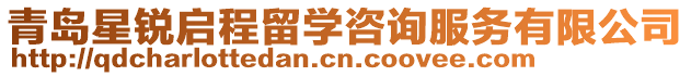 青島星銳啟程留學咨詢服務有限公司