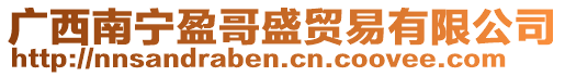 廣西南寧盈哥盛貿(mào)易有限公司