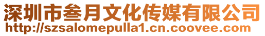 深圳市叁月文化傳媒有限公司