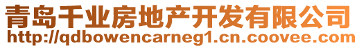 青島千業(yè)房地產(chǎn)開(kāi)發(fā)有限公司