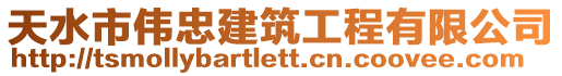 天水市偉忠建筑工程有限公司