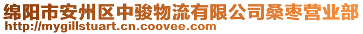 綿陽市安州區(qū)中駿物流有限公司桑棗營業(yè)部