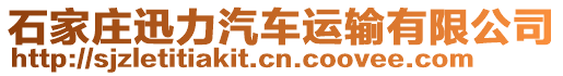 石家莊迅力汽車運(yùn)輸有限公司