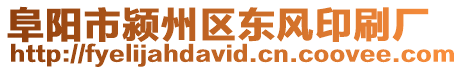 阜陽市潁州區東風印刷廠