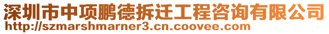 深圳市中項鵬德拆遷工程咨詢有限公司