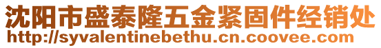 沈陽市盛泰隆五金緊固件經銷處