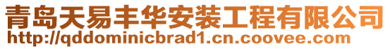 青島天易豐華安裝工程有限公司