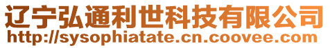 遼寧弘通利世科技有限公司