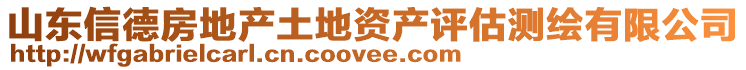 山東信德房地產(chǎn)土地資產(chǎn)評估測繪有限公司