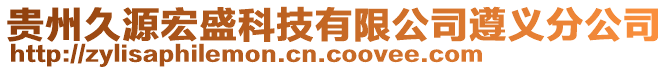 貴州久源宏盛科技有限公司遵義分公司