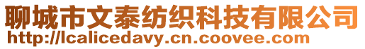 聊城市文泰紡織科技有限公司