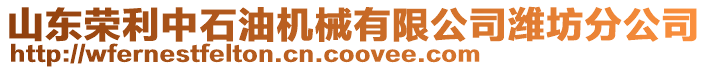 山東榮利中石油機(jī)械有限公司濰坊分公司