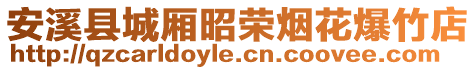 安溪縣城廂昭榮煙花爆竹店