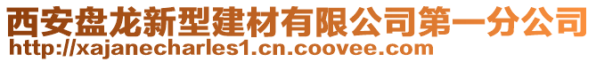 西安盤龍新型建材有限公司第一分公司