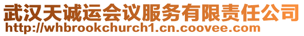 武漢天誠運會議服務有限責任公司