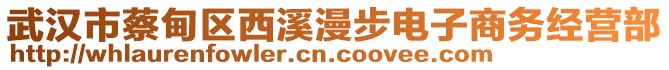 武漢市蔡甸區(qū)西溪漫步電子商務(wù)經(jīng)營部
