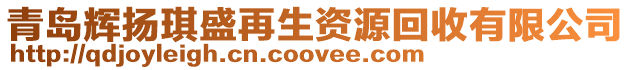 青島輝揚(yáng)琪盛再生資源回收有限公司