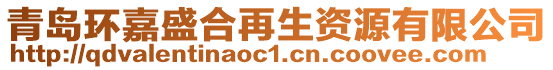 青島環嘉盛合再生資源有限公司