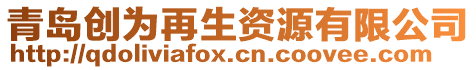 青島創為再生資源有限公司