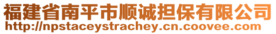 福建省南平市順誠(chéng)擔(dān)保有限公司