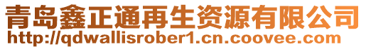 青島鑫正通再生資源有限公司