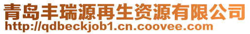 青島豐瑞源再生資源有限公司